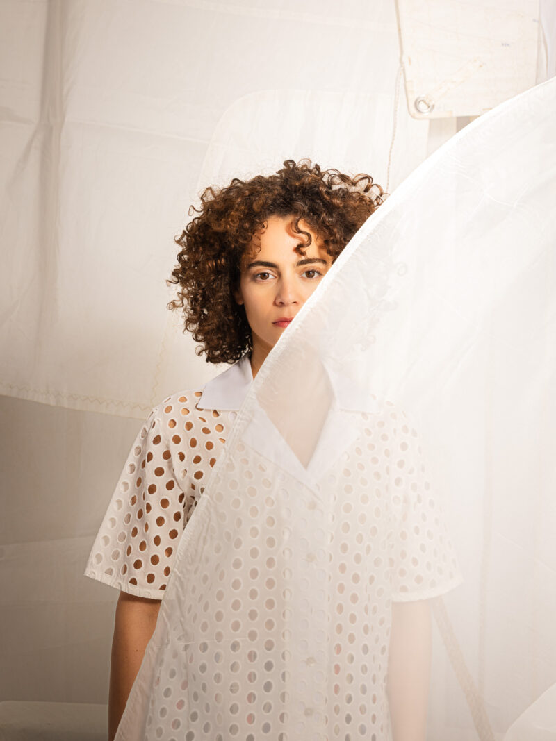White Dots Richelieu Shirt
