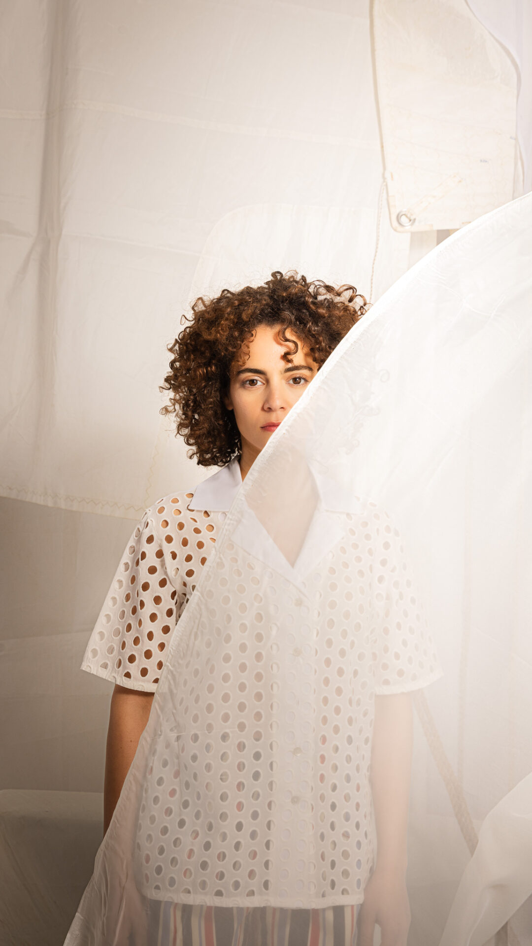 White Dots Richelieu Shirt