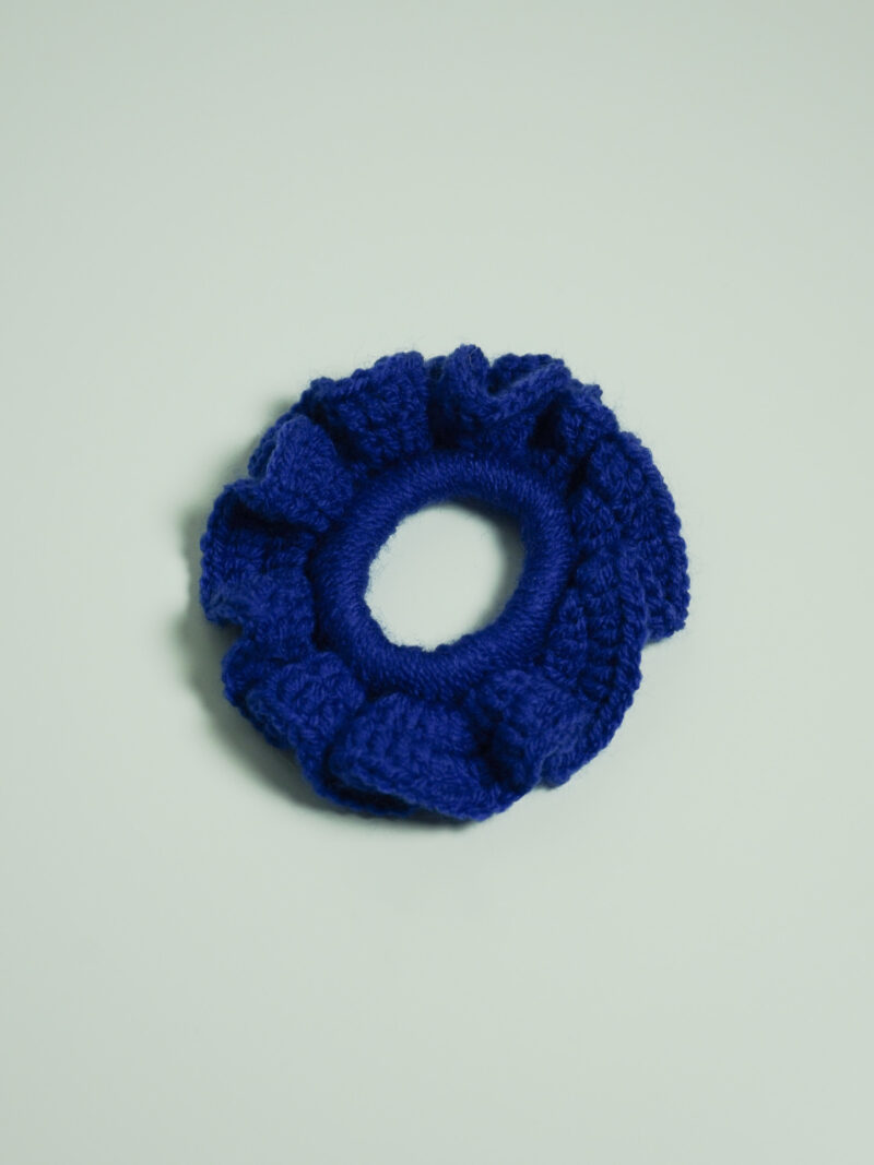 Sunflower Scrunchie Blue