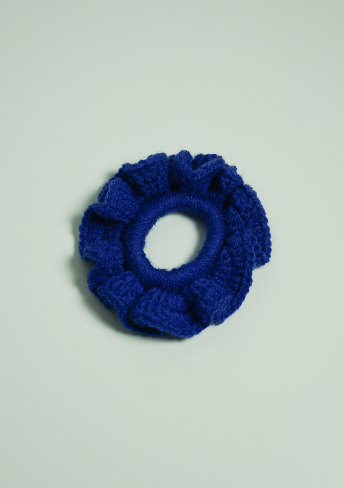 Sunflower Scrunchie Blue