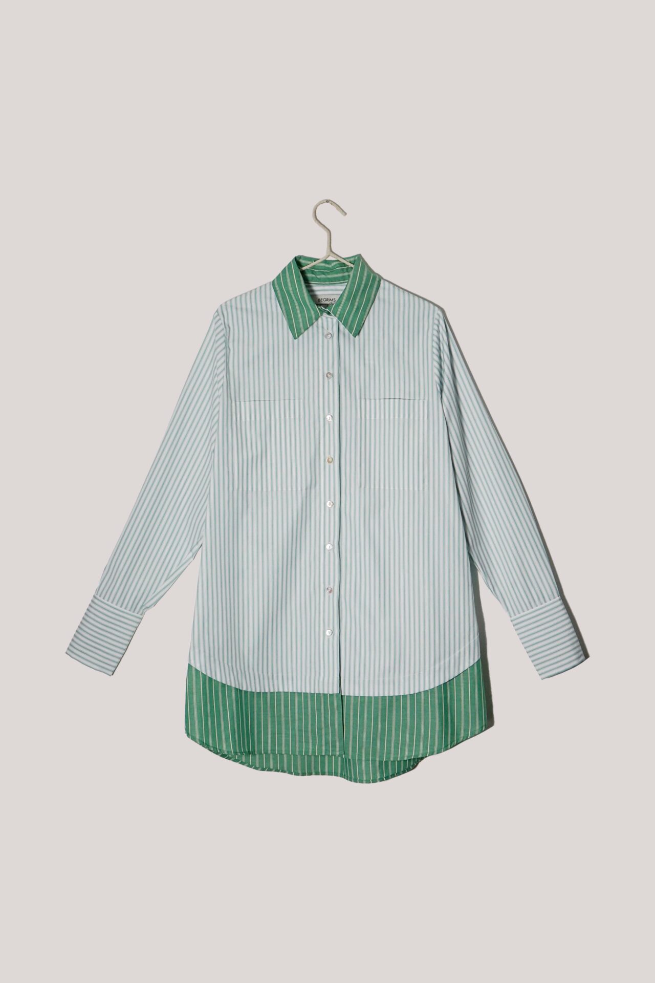 Kythira Striped Shirt Dress