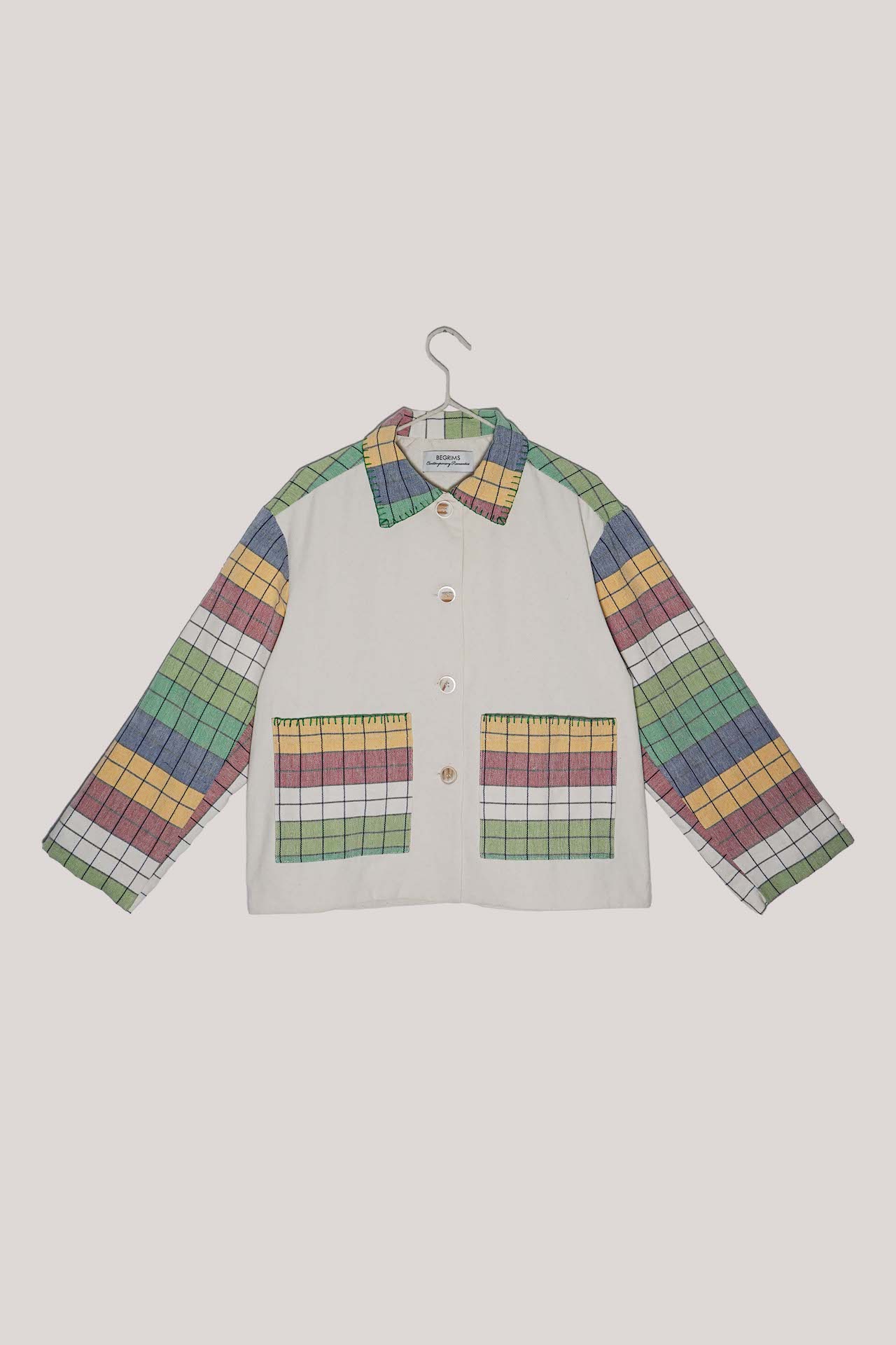 Sunday's Half Rainbow Handwoven Jacket